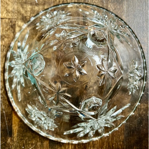 VTG Anchor Hocking EAPC 3-toed Serving Bowl Candy Fruit Sauce - Picture 3 of 5